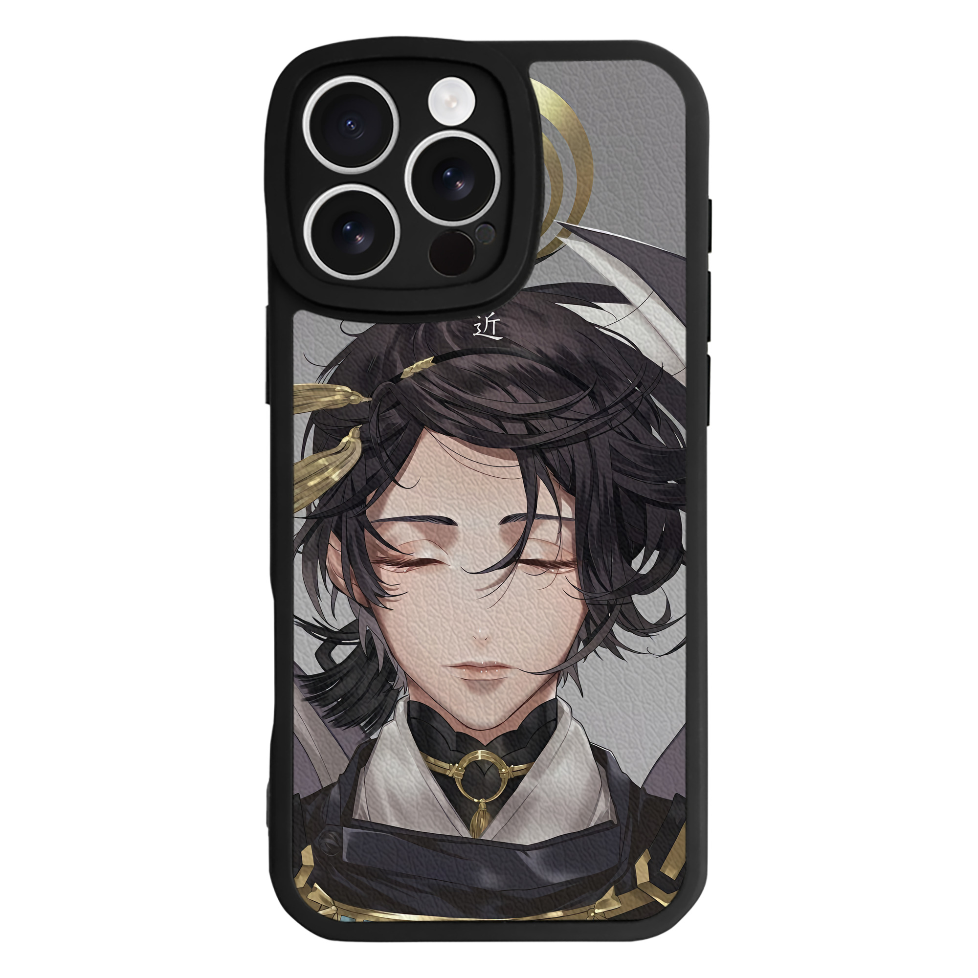 （画像用） 刀剣乱舞 Touken Ranbu 【iPhone 16シリーズ対応】シリコンスマホケース（レザー調） 材質：シリコン